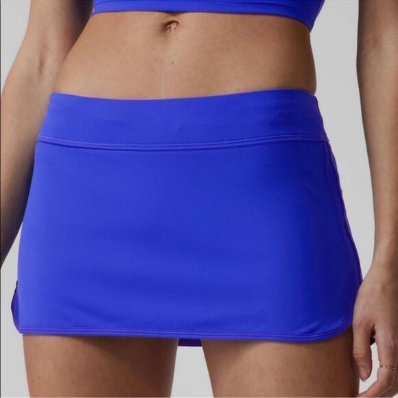 Athleta Tidal Skirt Yacht Blue Swim SP - Picture 1 of 8